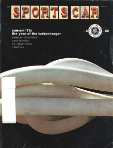 SPORTS CAR 1974 APR - CAN-AM '73, SHOCK ABSORBER, LUBLEY PAPERS, FUERSTENAU*